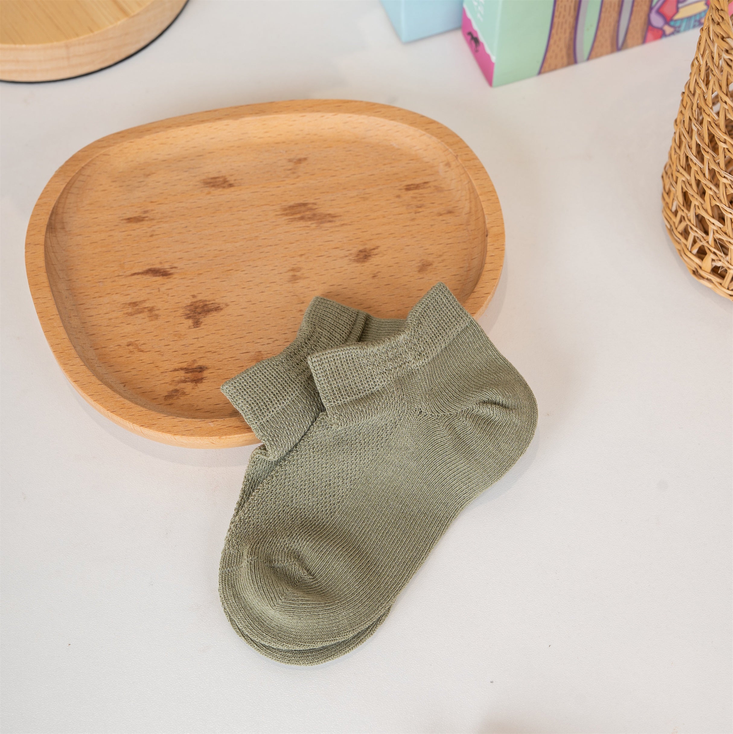 Modal Cotton Kids Ankle Socks - Pack of 4 (Boy)