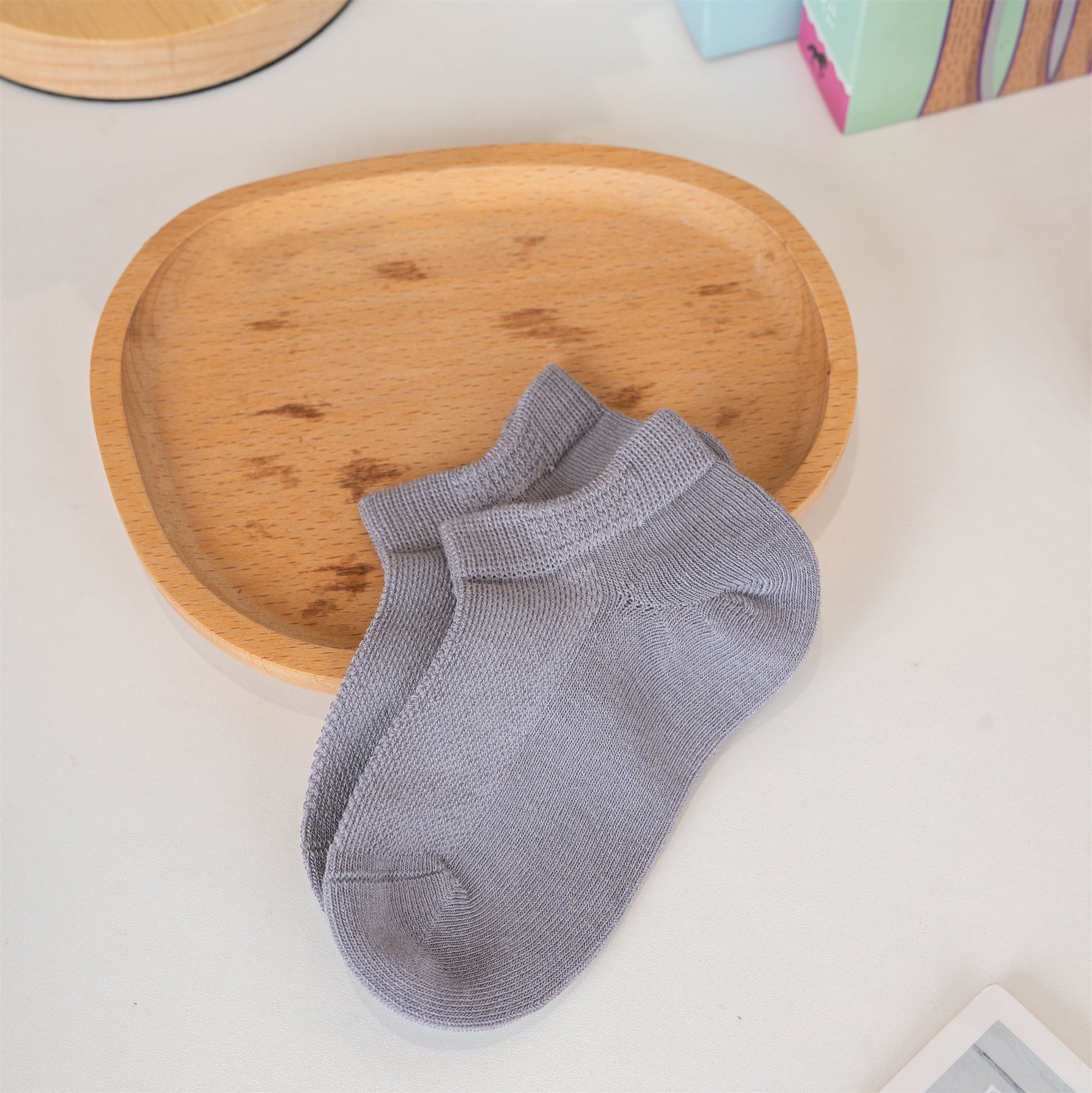Modal Cotton Kids Ankle Socks - Pack of 4 (Boy)