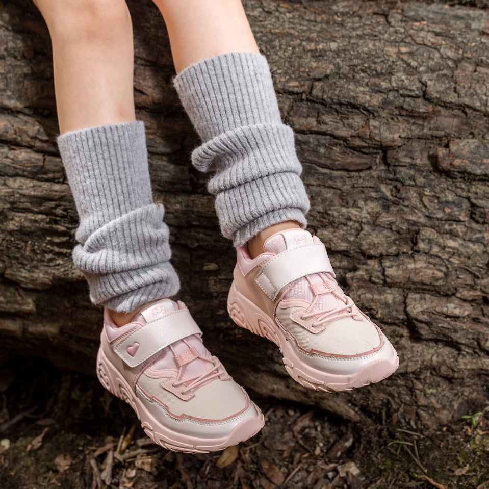 Alta Pink Kids Hiking Shoes