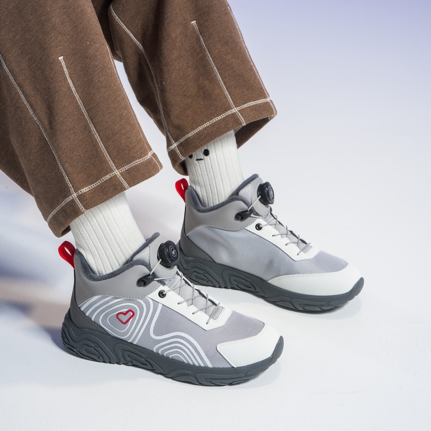 [Pre-order] Hakuba HK Kids Winter Hiking Boots - Grey