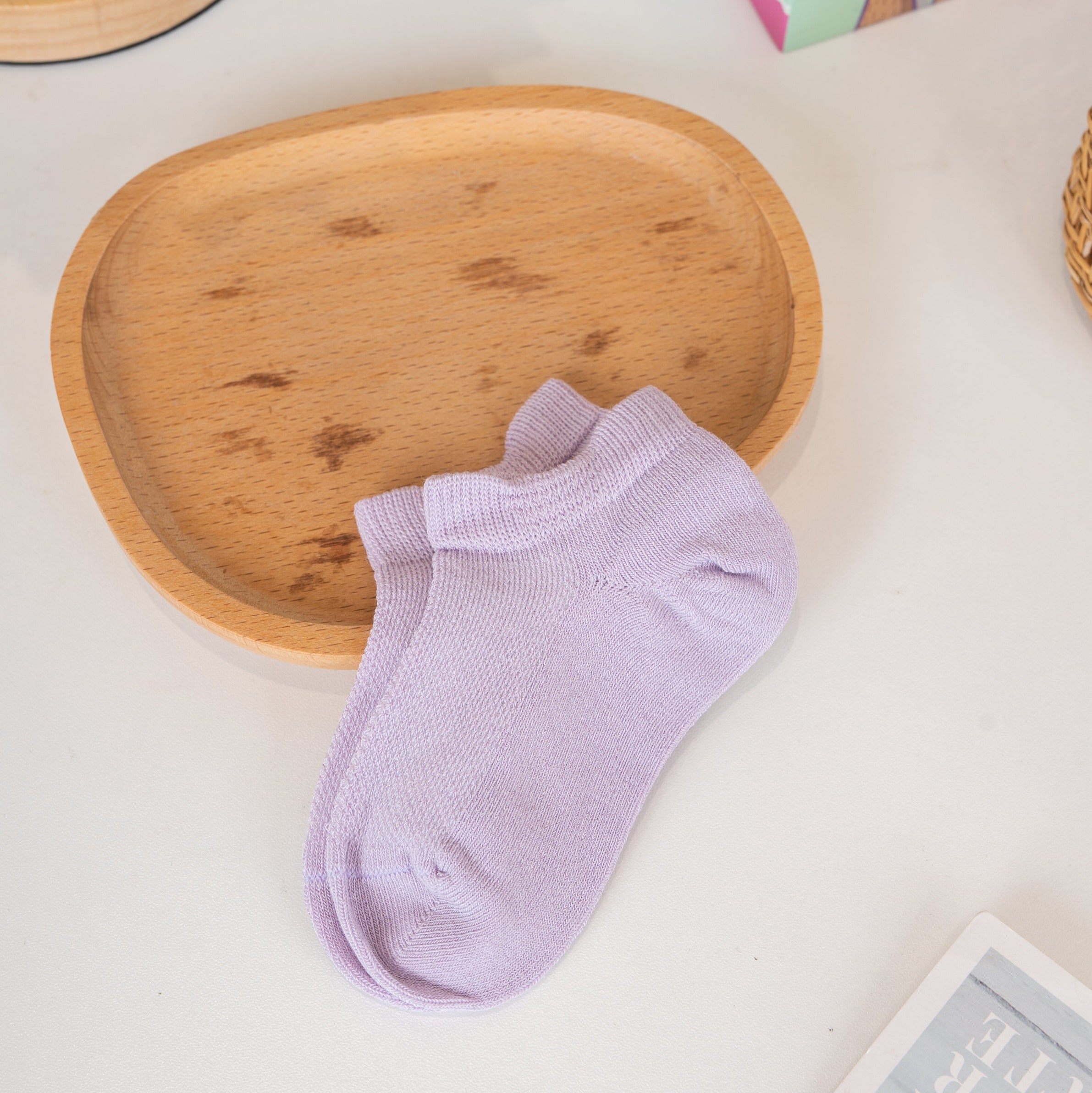 Modal Cotton Kids Ankle Socks - Pack of 4 (Girl)