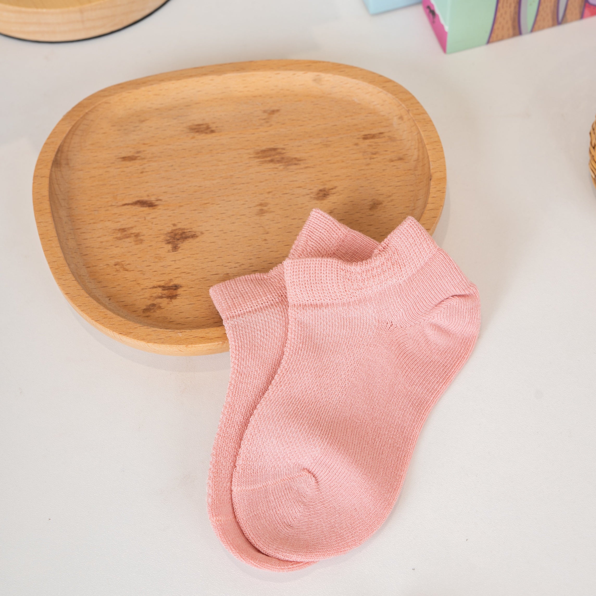 Modal Cotton Kids Ankle Socks - Pack of 4 (Girl)