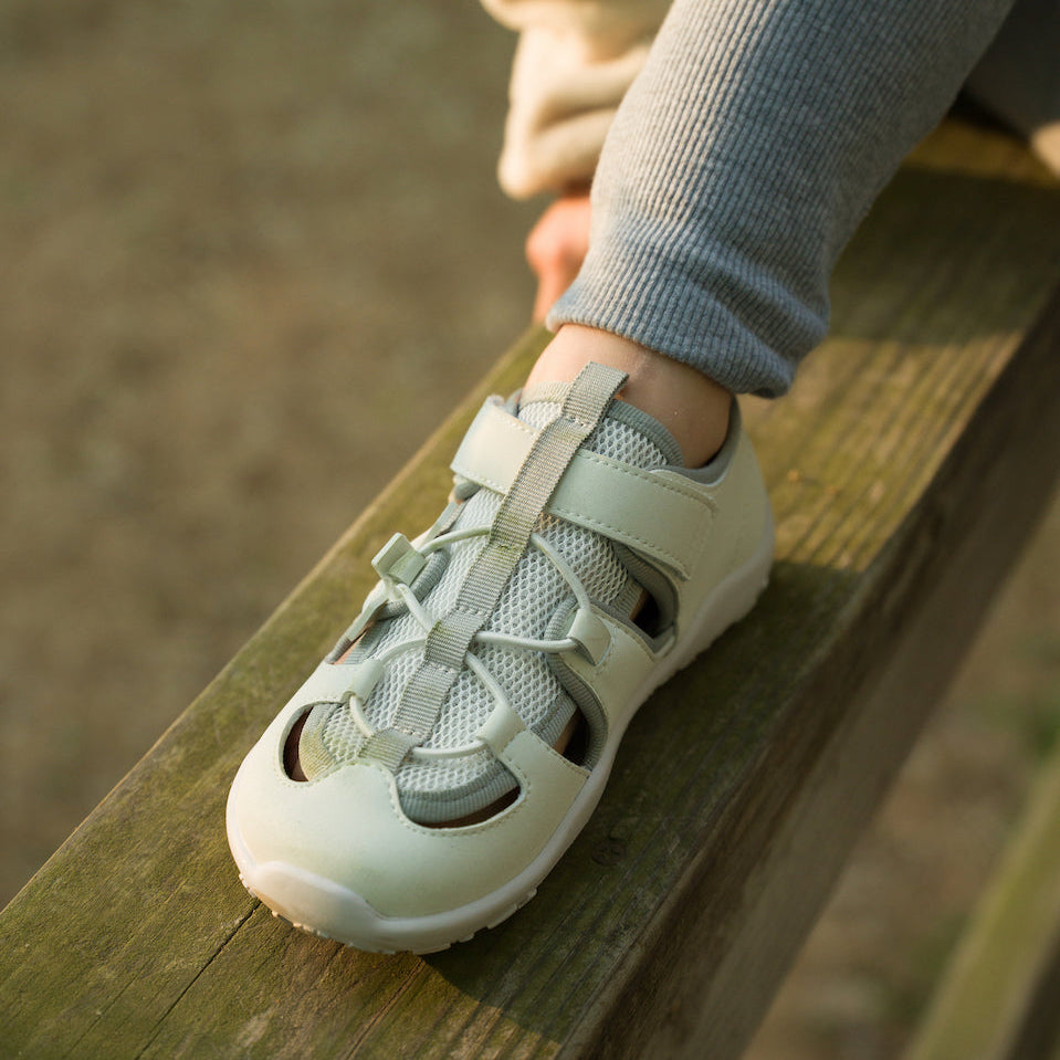 Lagos PS White Kids Closed-Toe Sandals [Final Sale]