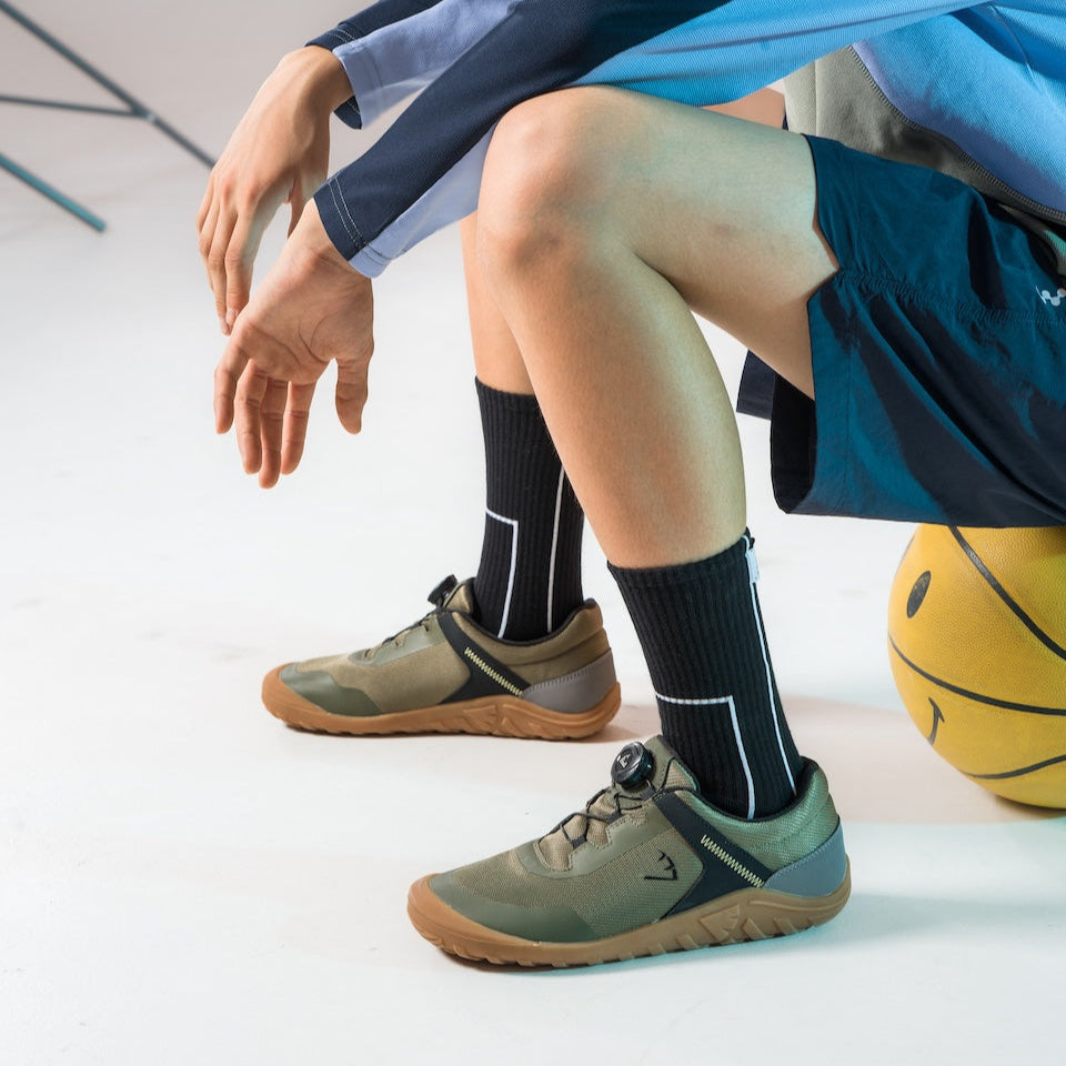 [Pre-order] Lisbon PS Kids Trainers - Olive Green