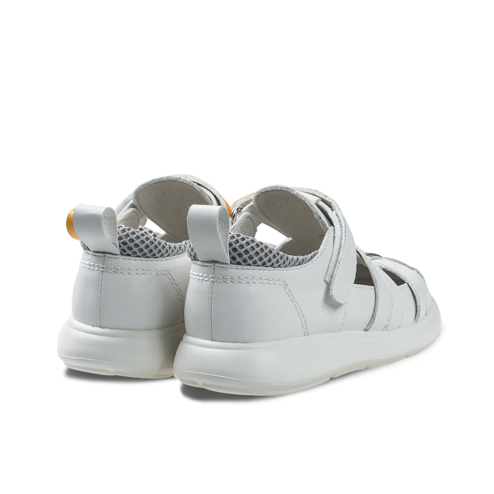 Little Blue Lamb comfortable toddler sandals in white