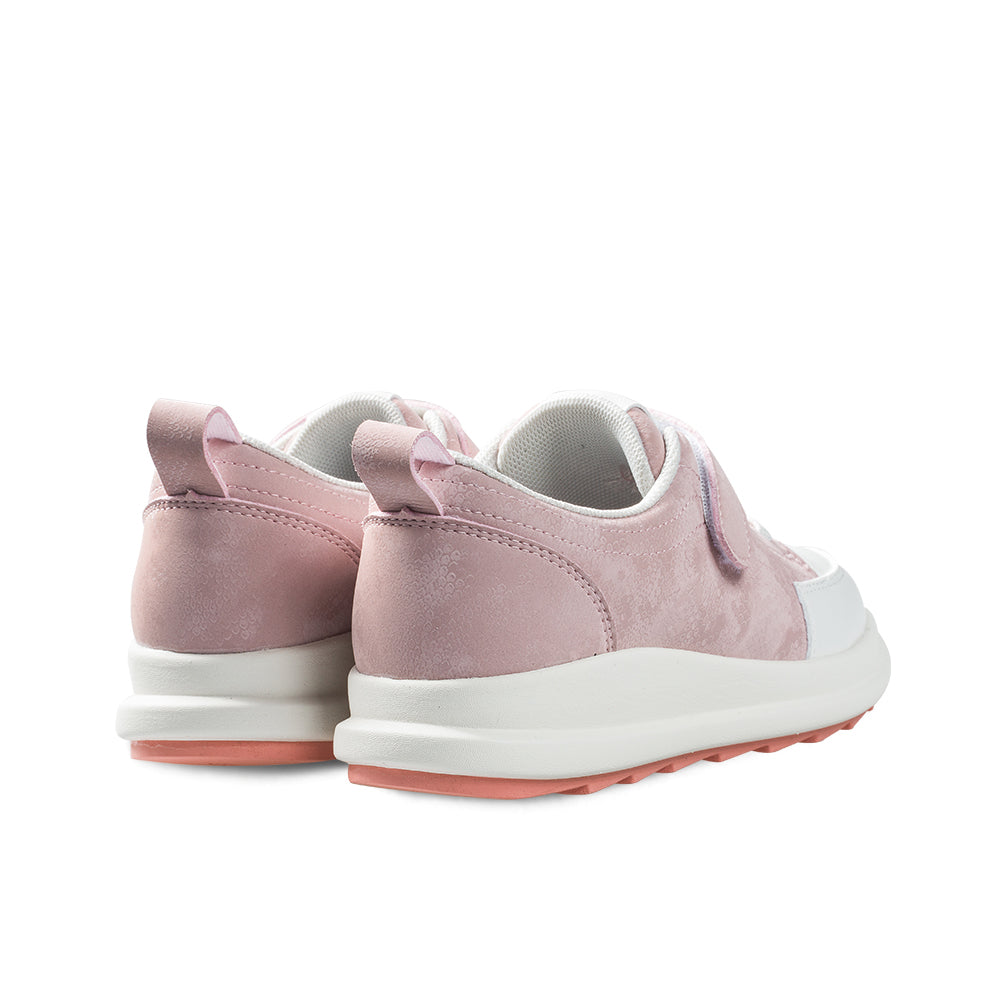 Little Blue Lamb comfortable kids sneakers in pink