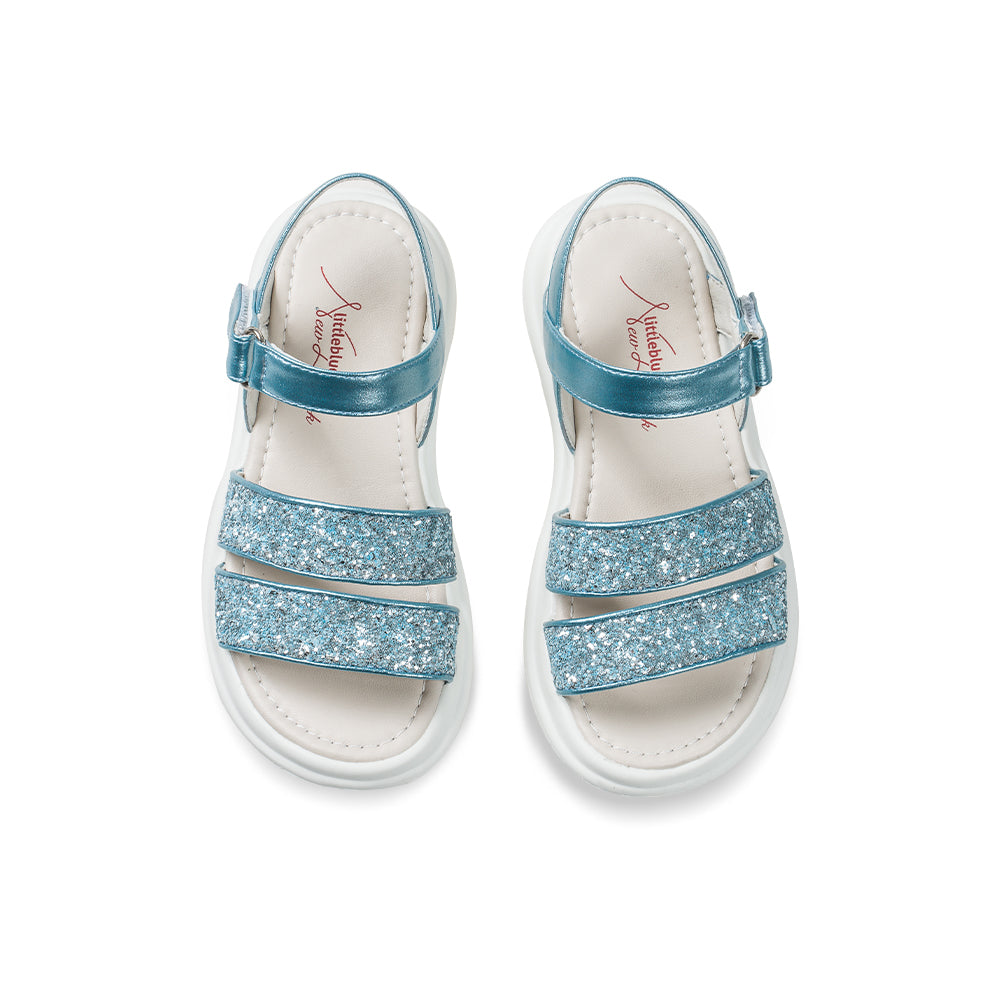 Little Blue Lamb comfortable children sandals in blue