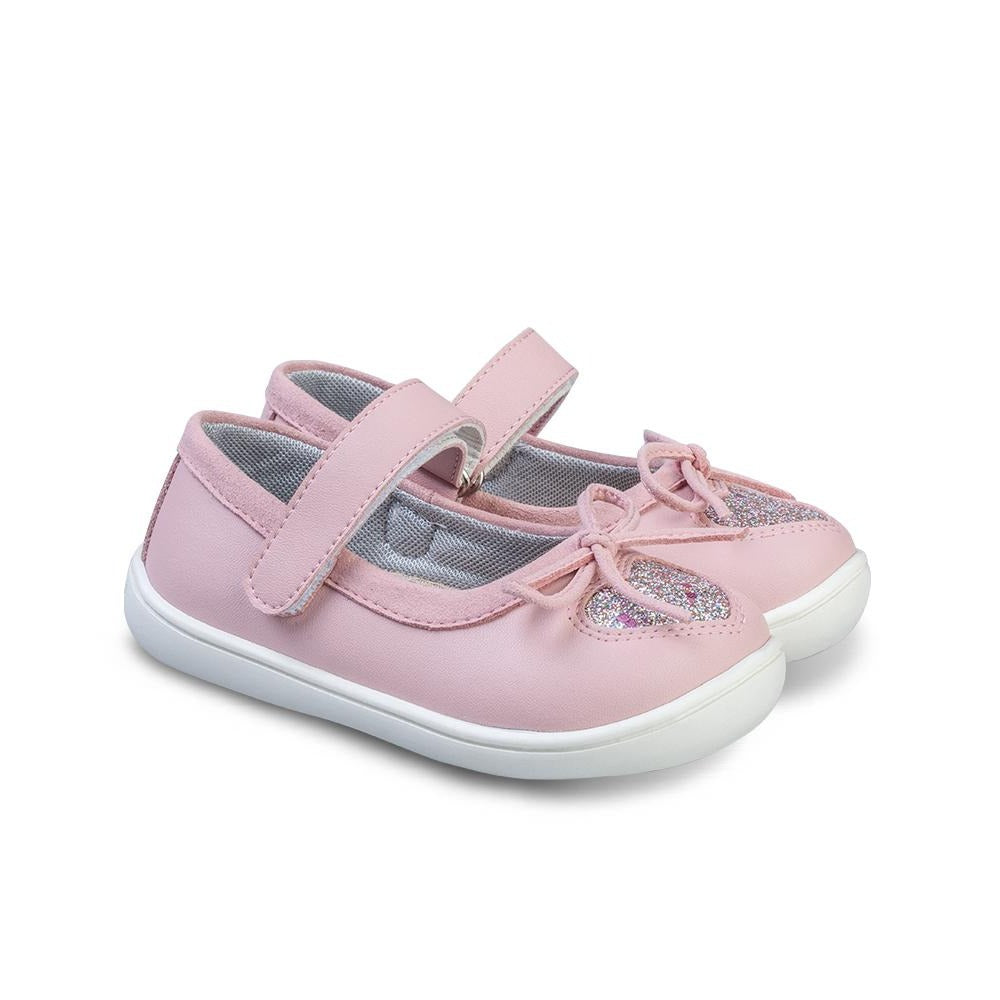 Little Blue Lamb comfortable baby shoes in pink