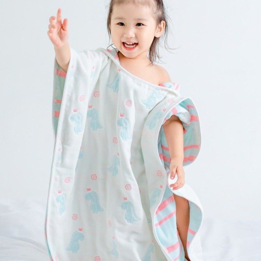 Yazan soft and absorbent hooded towels for children