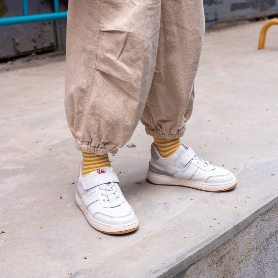 Atlanta SK Kids Sneakers - White