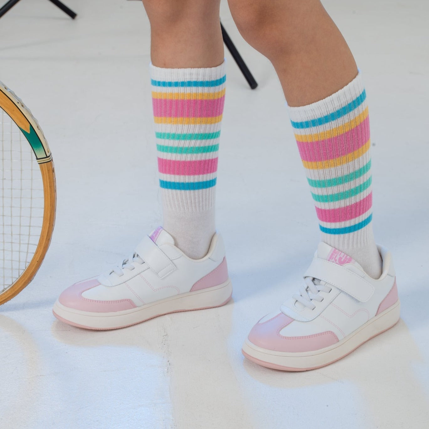 Boston SK Kids Sneakers - Pink [Final Sale]